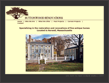Tablet Screenshot of buttonwoodrenovations.com